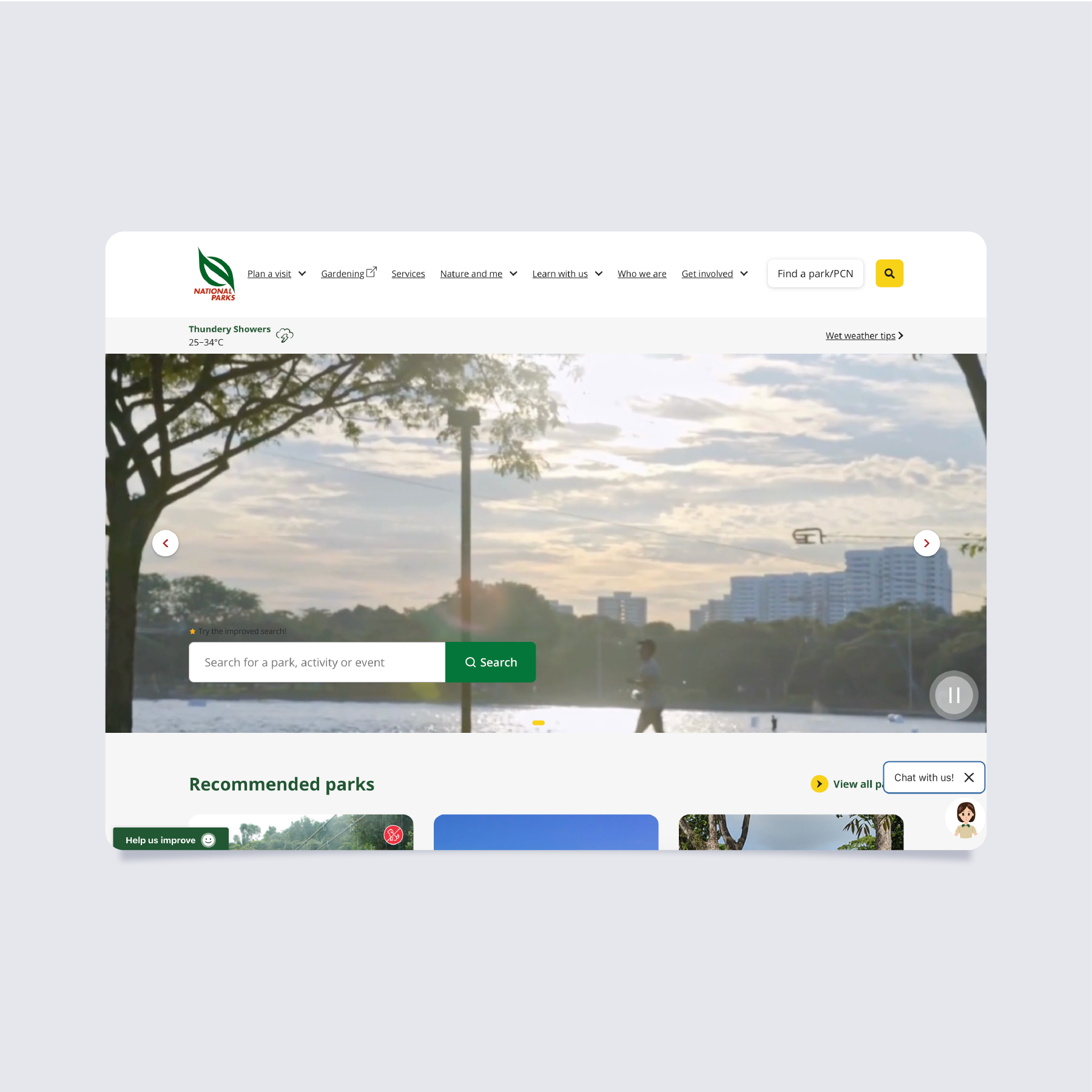 NParks Corporate Website